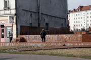 Grafitti am Ende der Ulica Zydowska, der Judenstraße: »Ich sehne mich nach Dir, Jude!«   Fotos: Judith Kessler