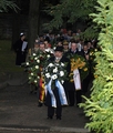 Gedenkveranstaltung zum Ende des 1. Weltkrieges vor 90 Jahren auf dem Friedhof Weißensee Foto: Schmidt